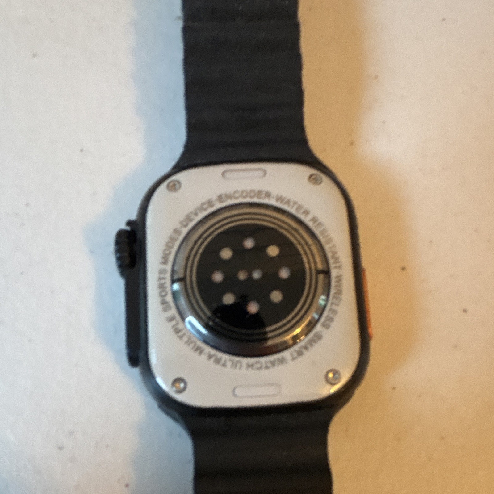 WIRELESS SMART WATCH ULTRA” “MULTIPLE SPORTS MODES” “DEVICE ENCODER”