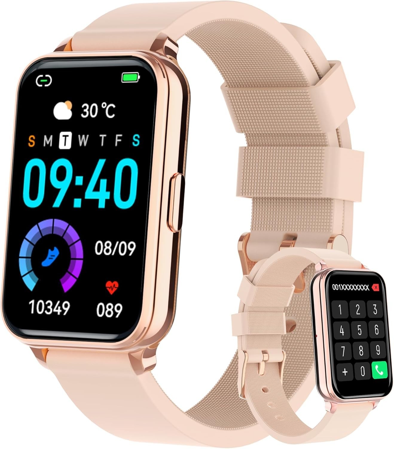 Reloj Inteligente de Mujer Hombre para Iphone Apple Samsung Android y Bluetooth
