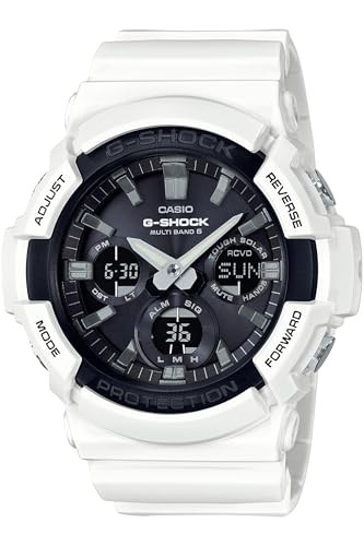 CASIO G-SHOCK Radio-Controlled Solar Watch GAW-100B-7AJF Men’s White NEW