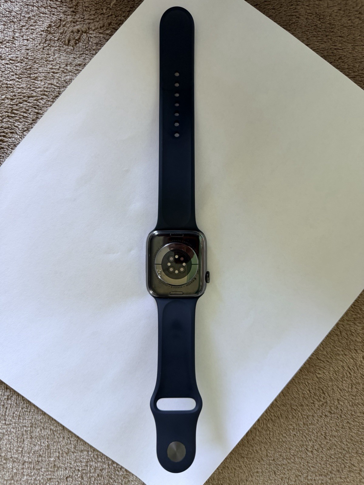 Apple I Watch Series 8 WiFi Plus Cellular 45mm Stainless Steel With Ceramic Case