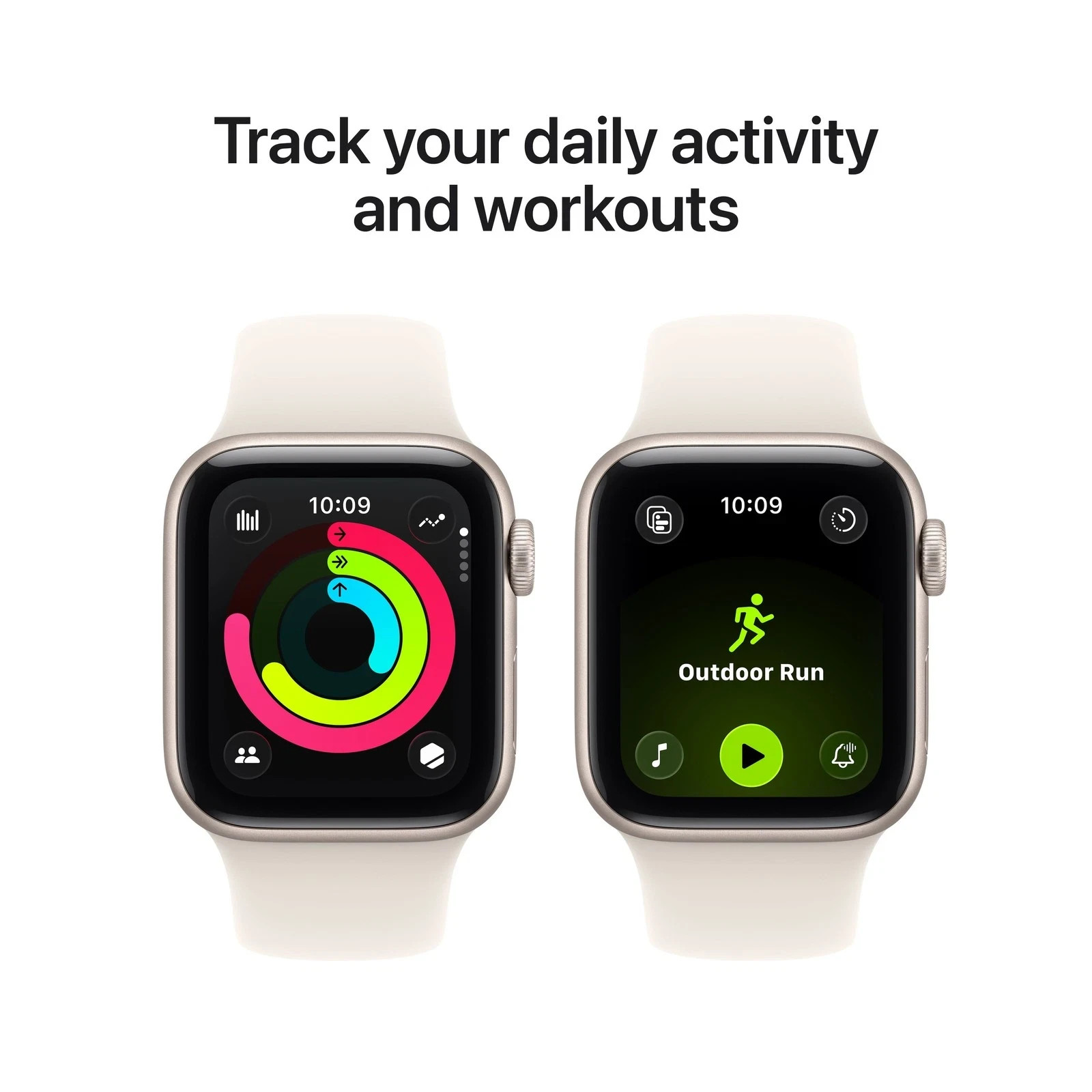 Apple Watch SE 3 40mm – Starlight Aluminum – (GPS+ Cellular) – MEP64LW/A