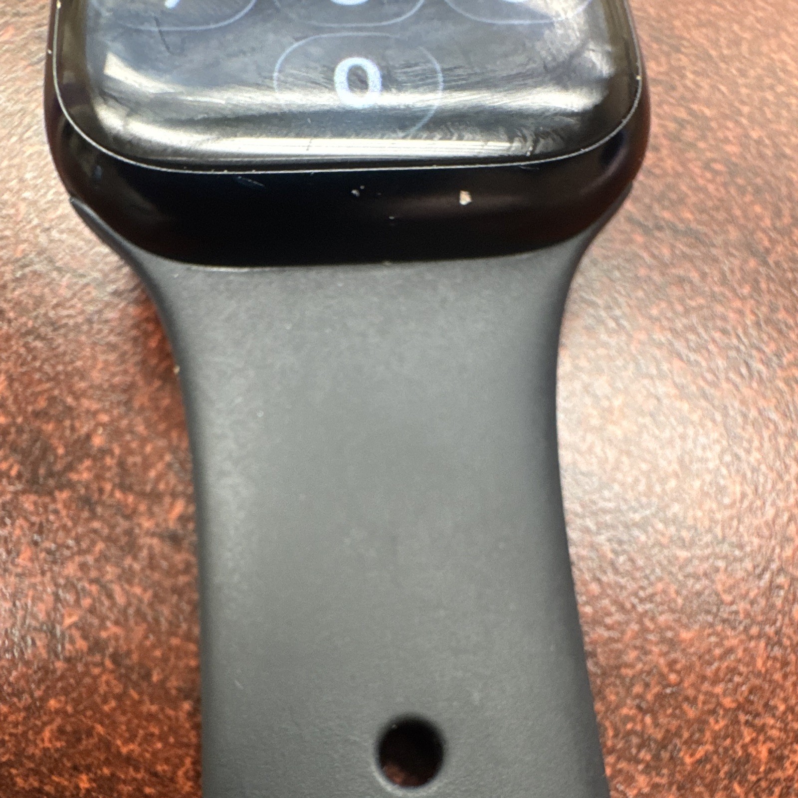 Apple Watch GPS Series 9 41mm Black Case Black Silicone Sport Band iOS