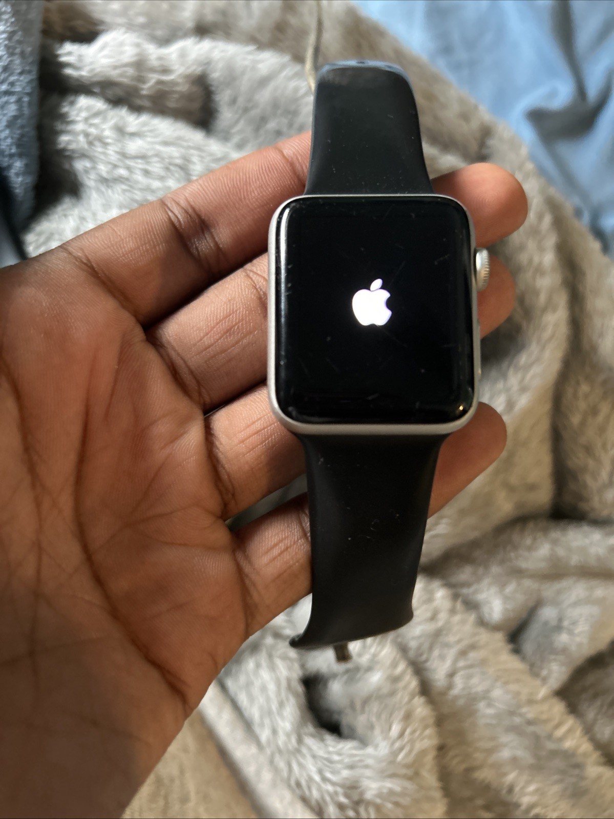 Apple Watch Series 3 42mm GPS Aluminum Black Sport Band Unlocked