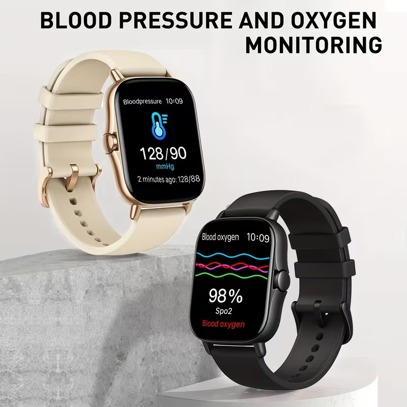 New Large-Screen Smartwatch, Compatible With Android/iPhone, 7 Sports Modes