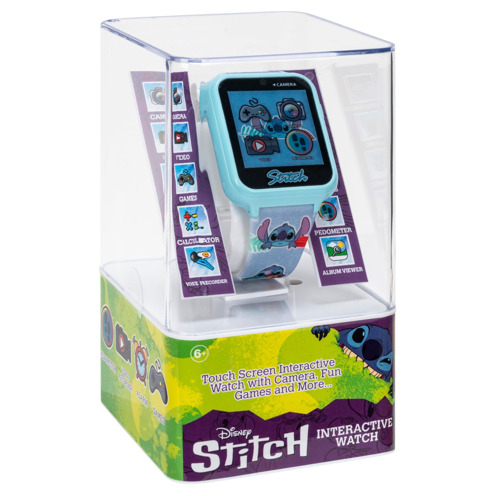 Kids Smart Watch with 10 Custom Faces, Camera, Voice Recorder, Calculator, Step