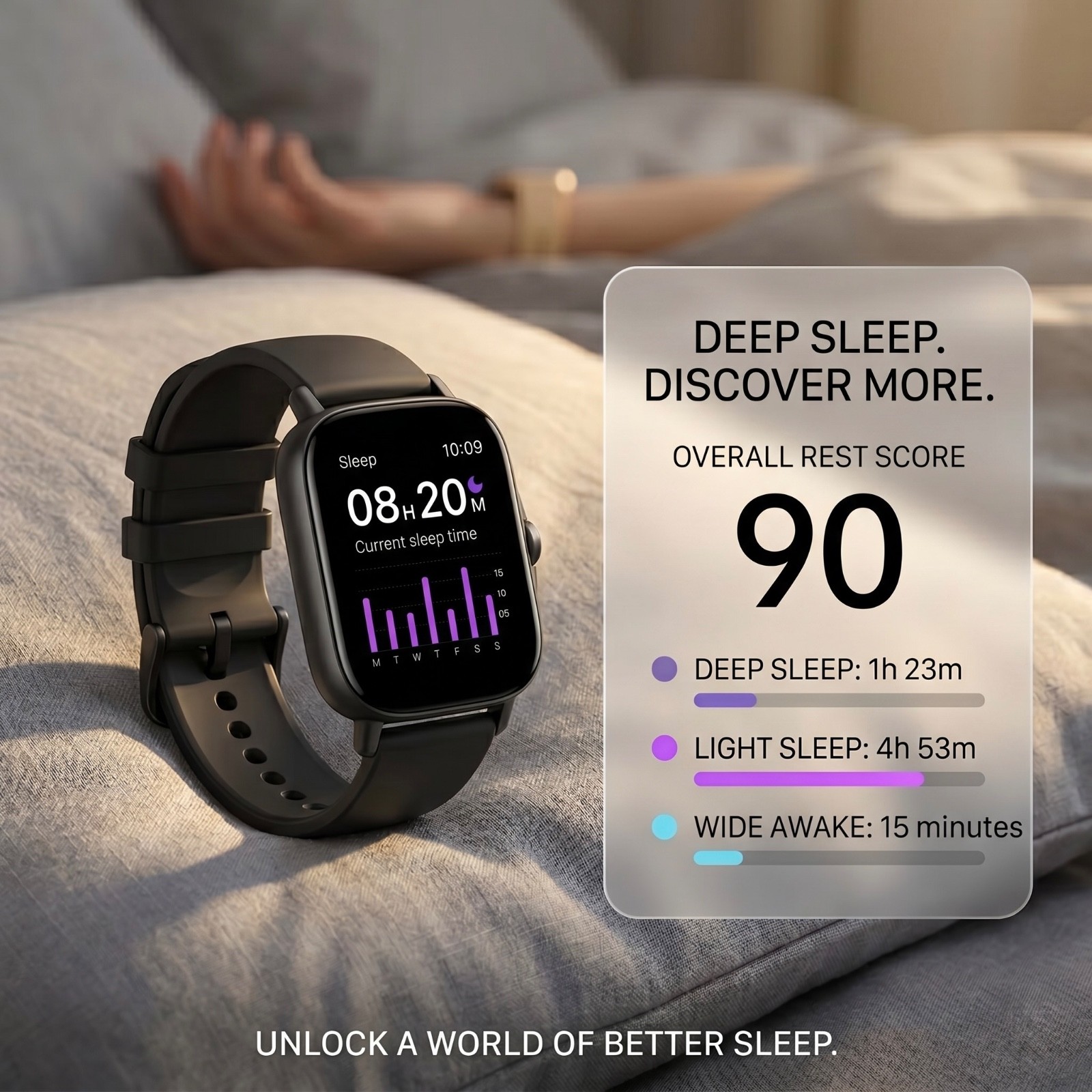 Fitness Smart Watch Activity Tracker Heart Rate For Women Men Oxygen BP Monitor
