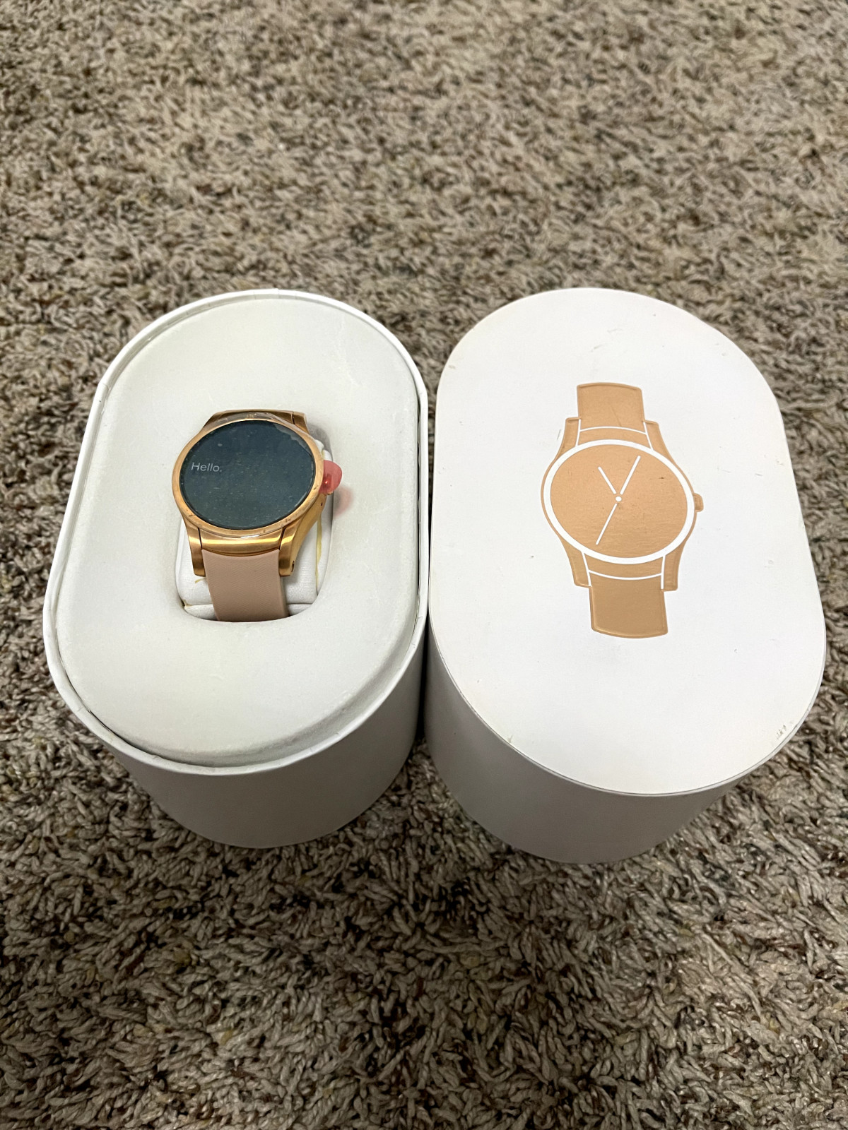 Wear24 Verizon Quanta Smartwatch 42mm WiFi + 4G Android (Gold) New/Opened box