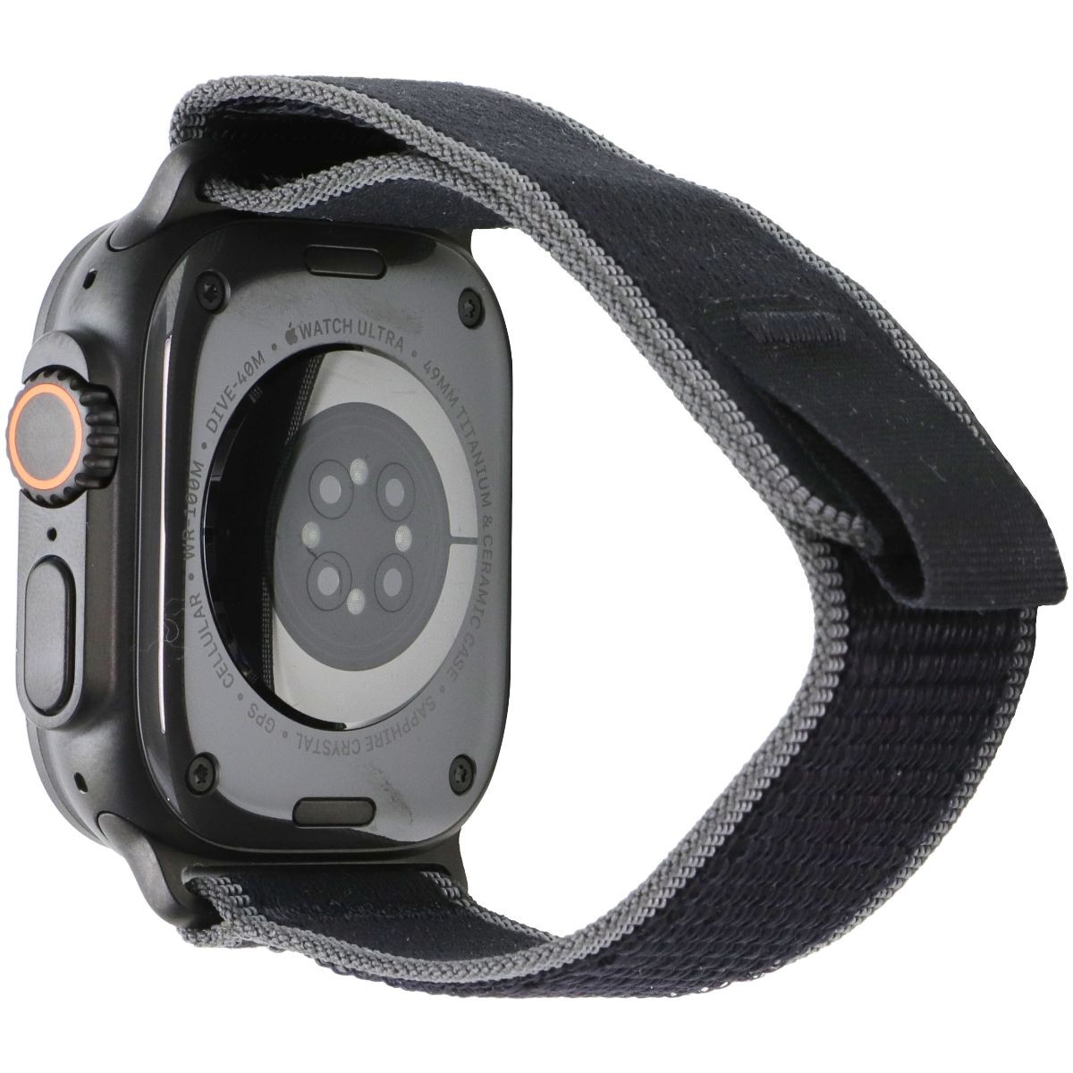Apple Watch Ultra 3 (GPS + Cellular) A3281 49mm – Black Ti/Charcoal Trail Lp S/M