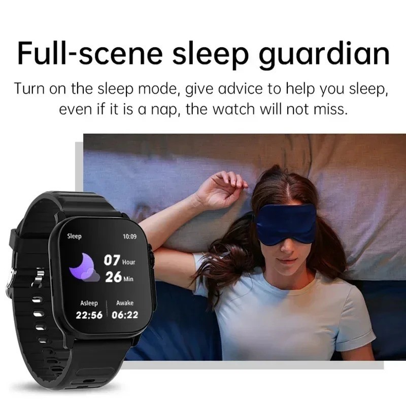 2026 New Men’s Smart Watch 2.01inch HD Full Touch Screen Sports