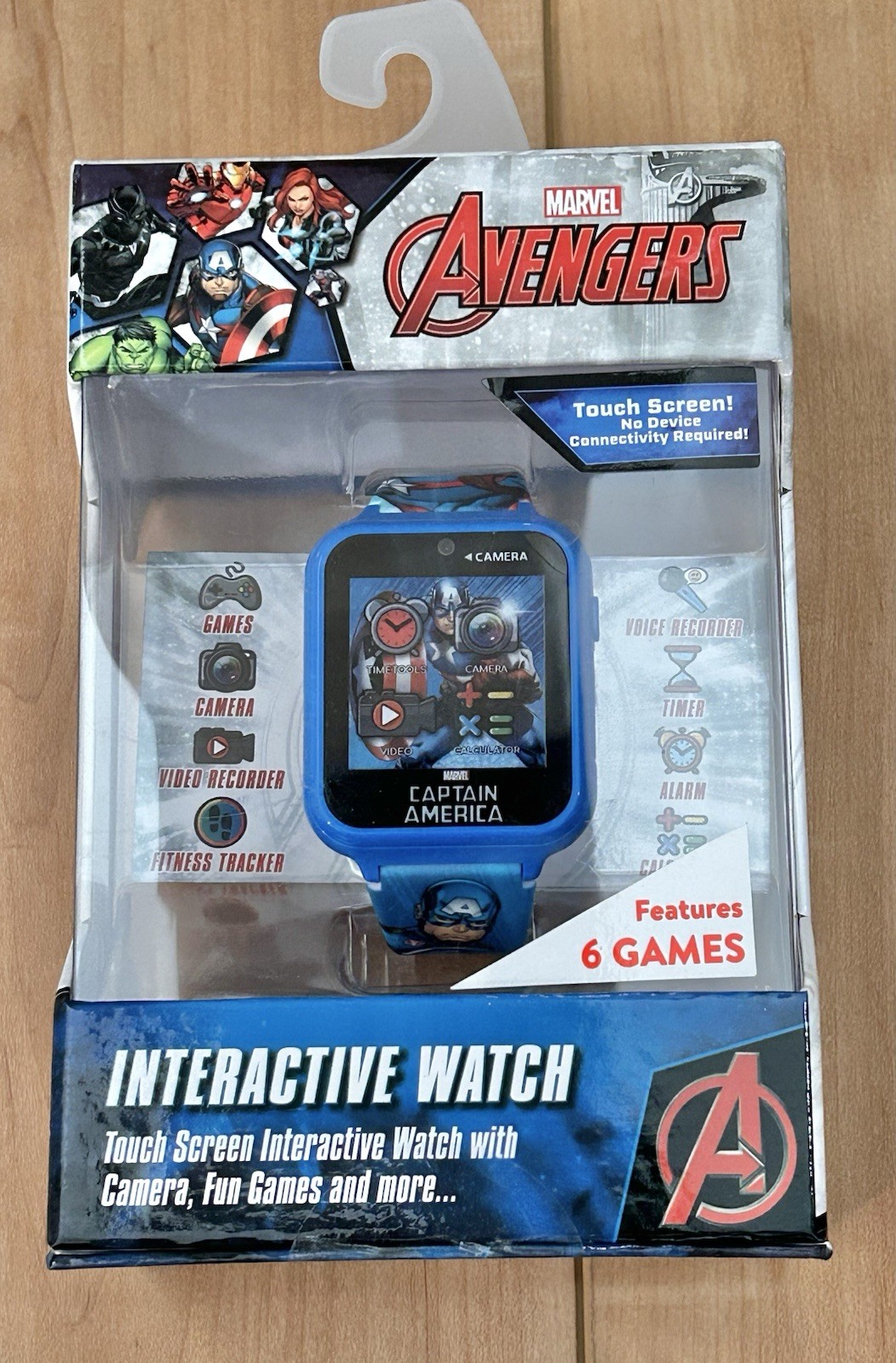 Marvel The Avengers Captain America Interactive Watch
