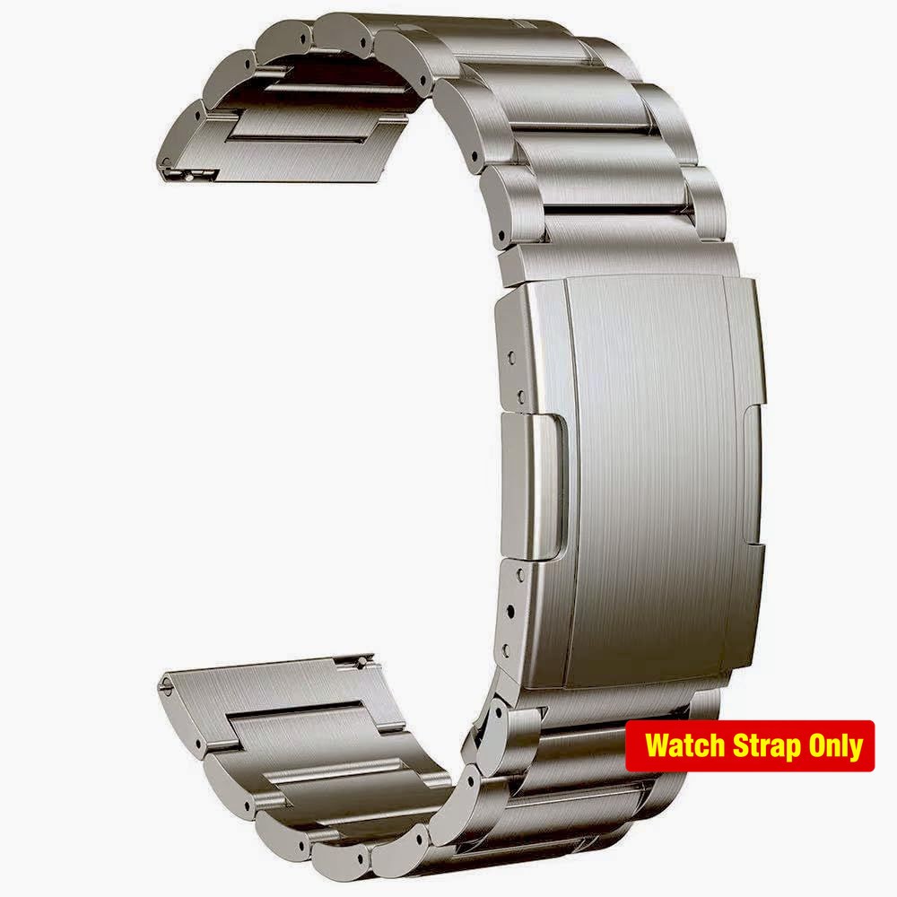 20mm Titanium Strap Compatible with Samsung Watch 6 Classic 43mm/47mm