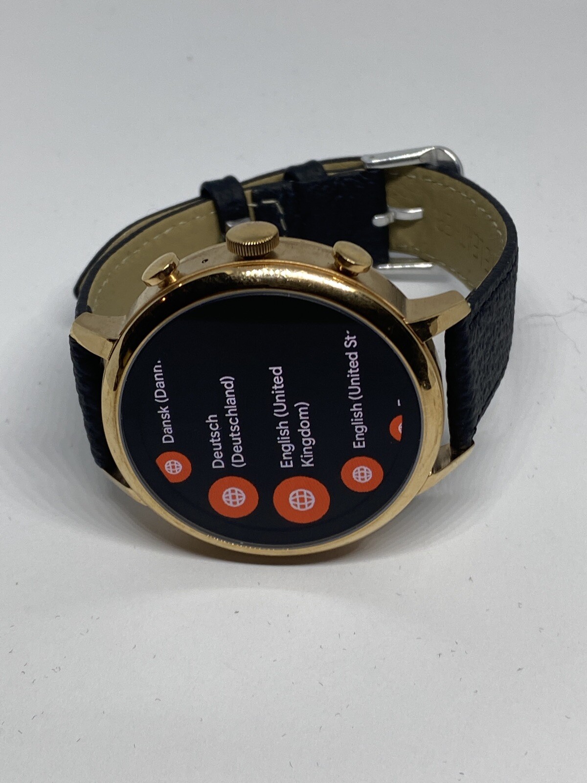 Fossil Gen 4 Authentic Digital Dial Smart Watch Custom Band FTW6031 AB197