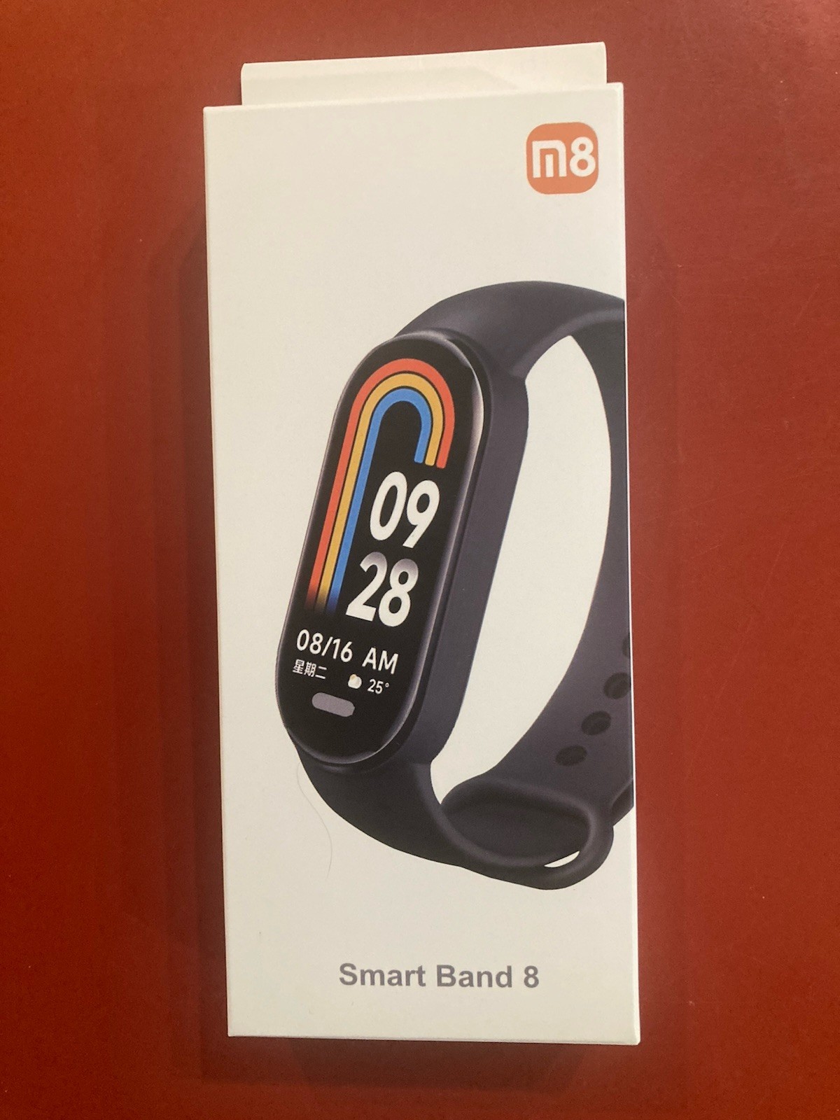Smart Band 8 W/Charging Clip New Bluetooth 4.0 BLE Android 4.4 & Ios Above 8.5.