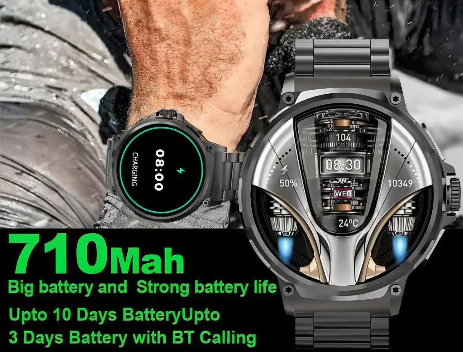 Multifunctional Smart Watch For Men /military smart watch, Touch Screen Digital.