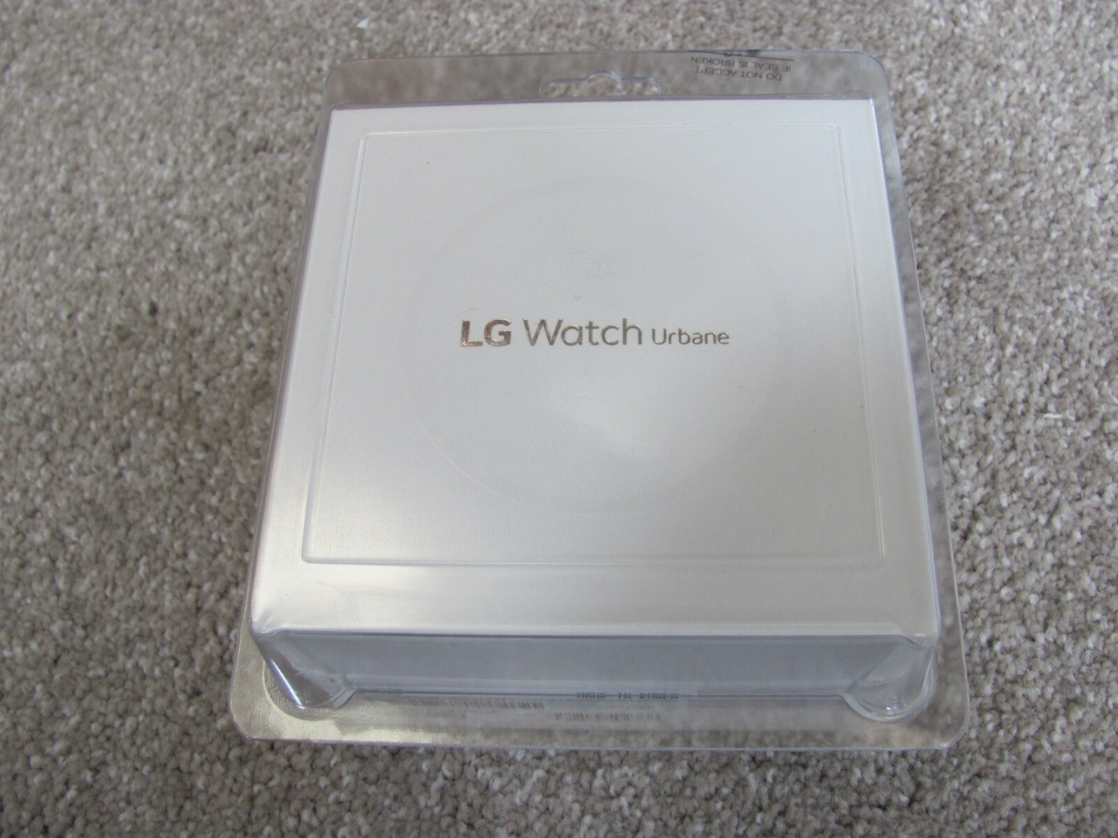 Brand New LG Watch Urbane LG-W150 Wearable Smart Watch – Black/Silver