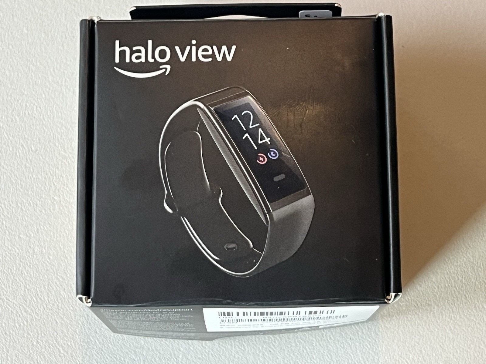 Amazon Halo View Fitness Tracker Watch, Active – Black – Untested *READ*