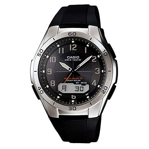 Casio Wave Ceptor WVA-M640-1A2JF Radio-Controlled Solar Watch Black Japan