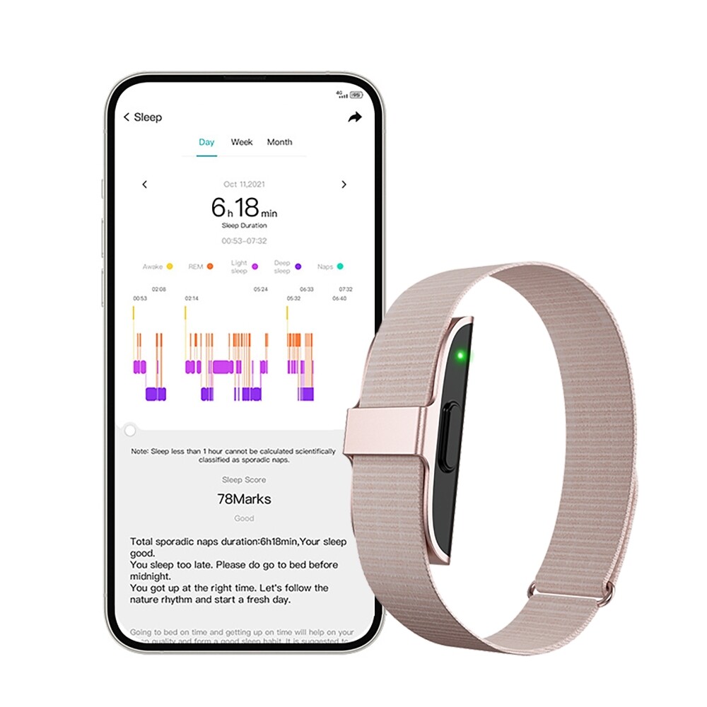 Smart Health sports Bracelet heart rate step counter APP tracking health data
