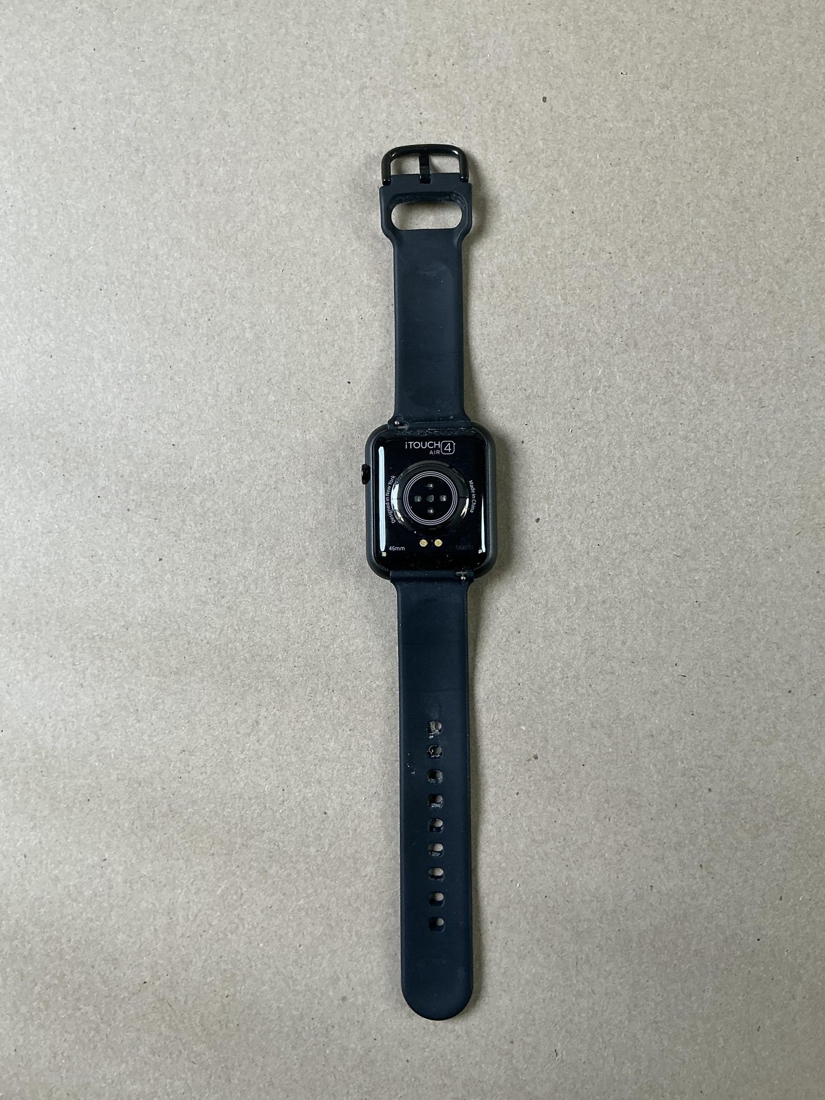 ITouch Wearables ITOUCH Air 4 Smart Watch Fitness Tracker Black 46mm Android IOS
