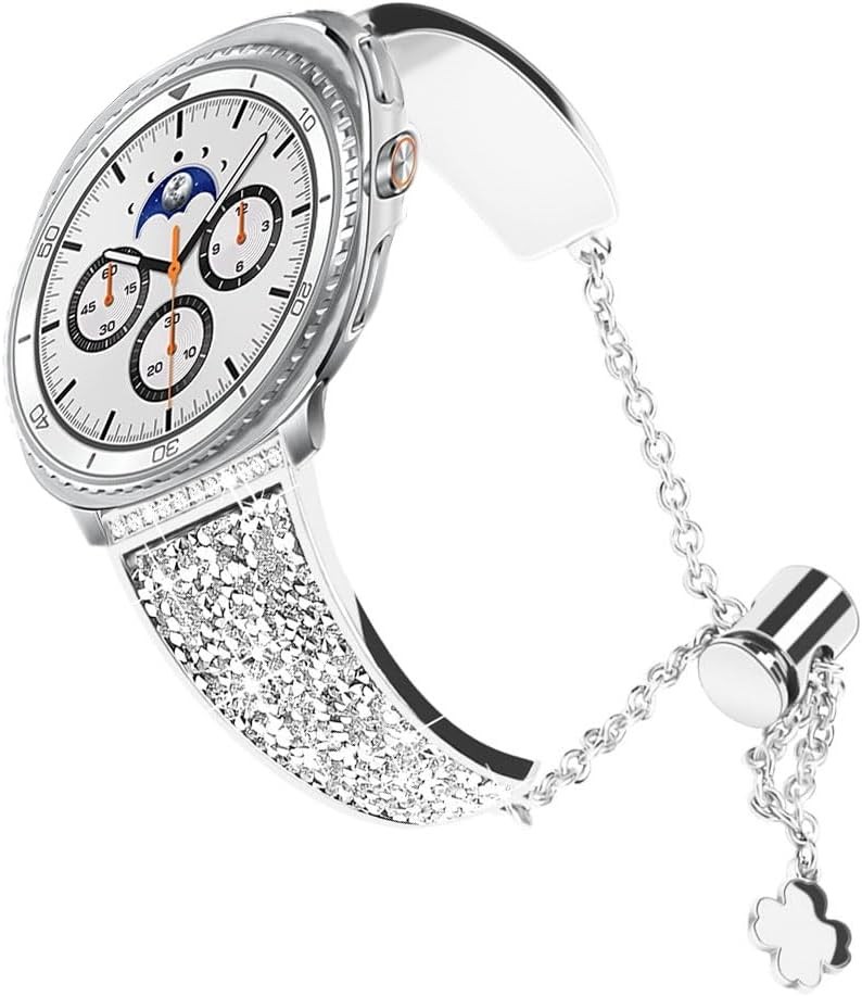 Adjustable Bling Strap Compatible with Samsung Galaxy Watch 8 40mm 44mm