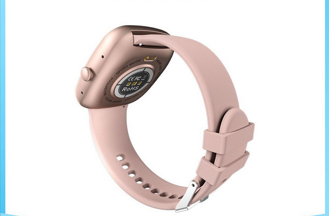 Smart Watch Pink Touch Screen Smartwatch for Women & Girls