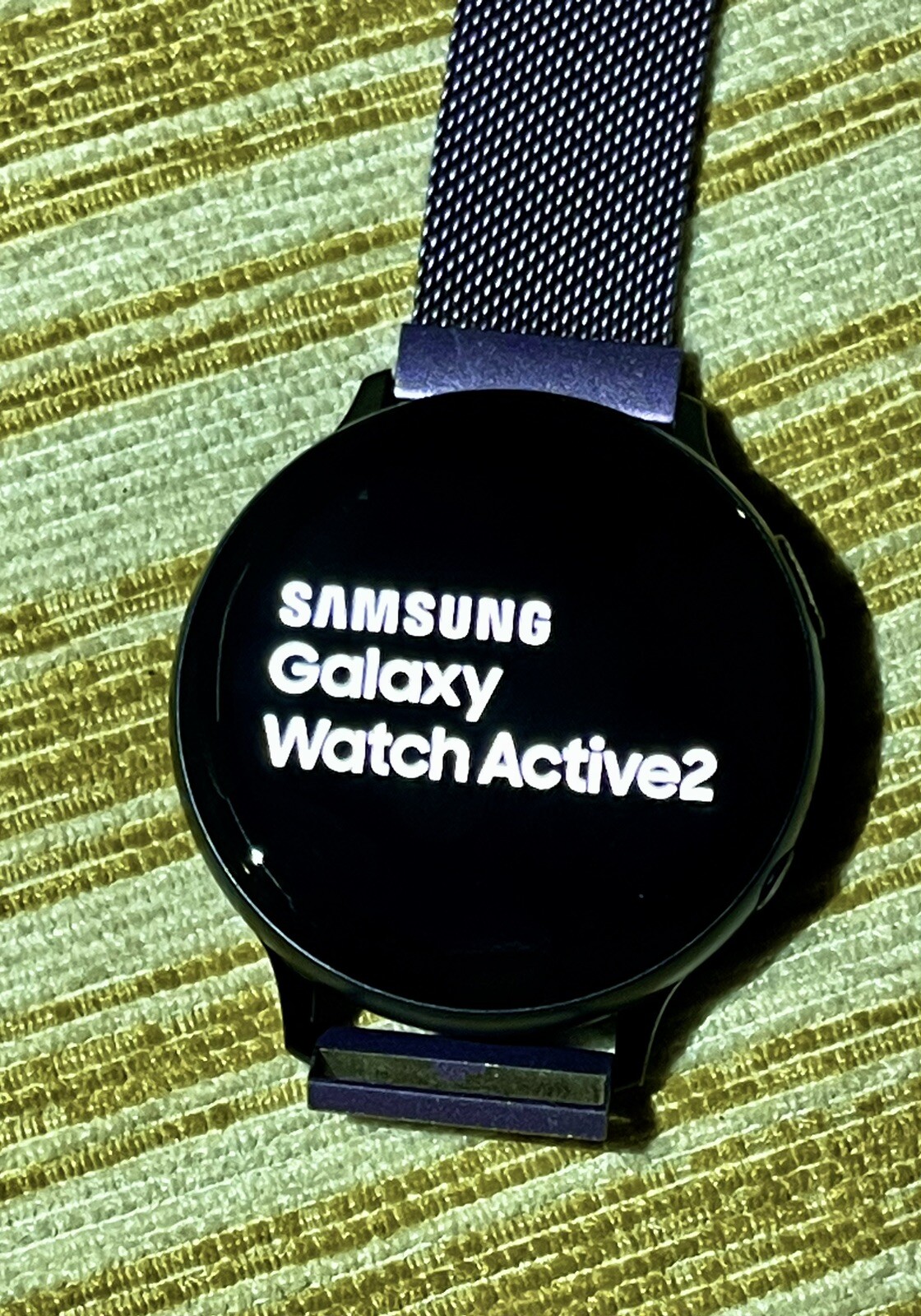 Samsung Galaxy Watch Active 2 44mm Aluminum Case with Magnetic Band