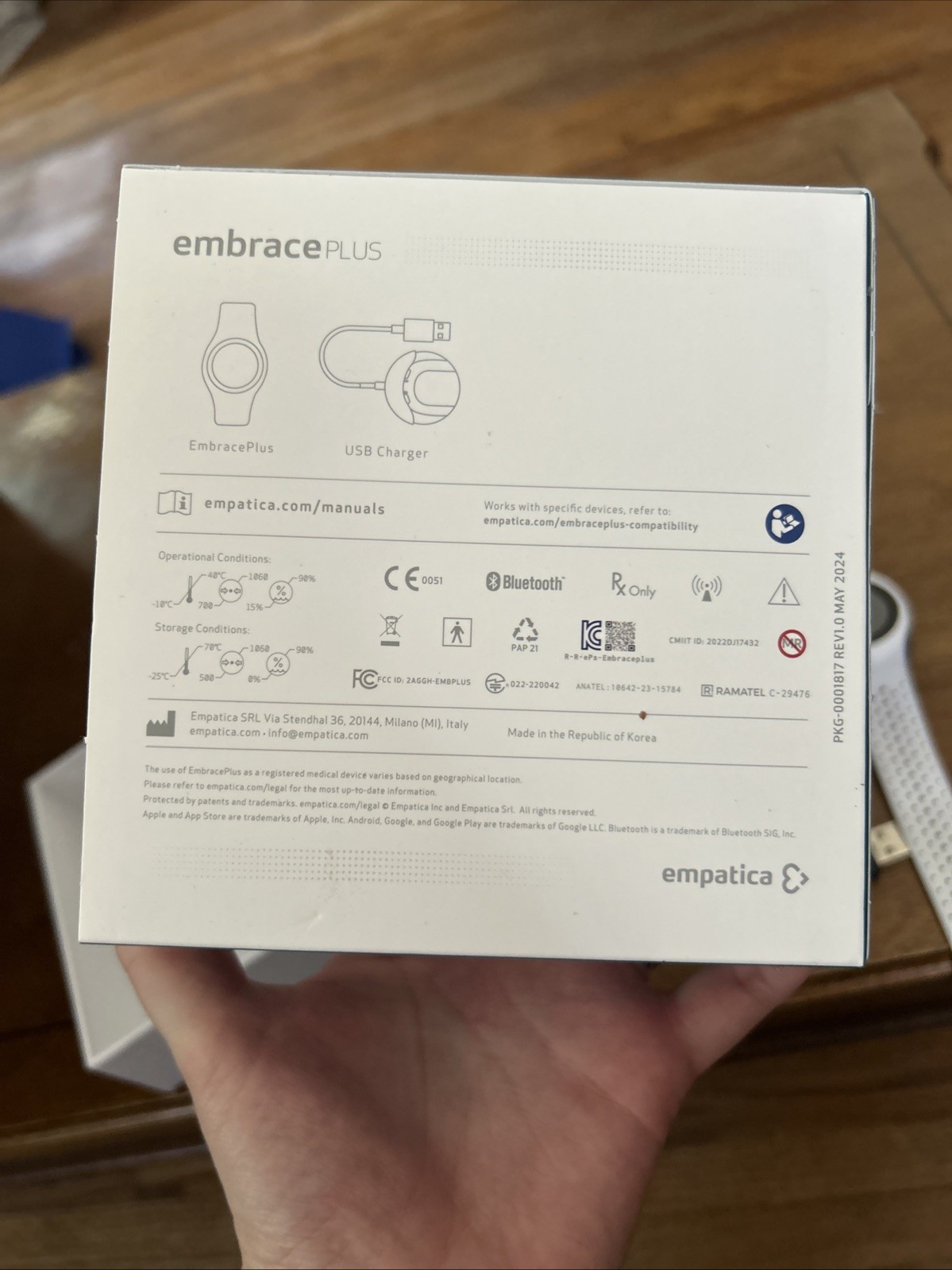 Empatica Embrace Plus Smartwatch