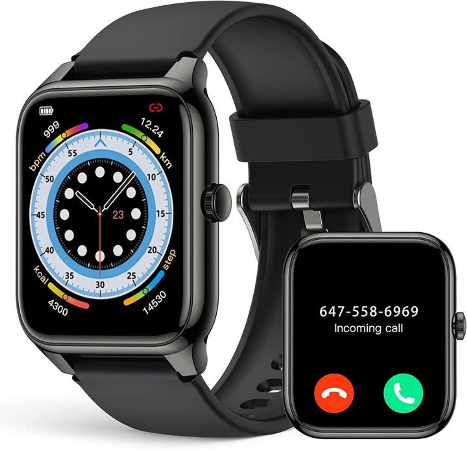 Smart Watch, 1.78″ AMOLED 368 * 448 HD Screen, 69 Sports Modes Fitness Tracker
