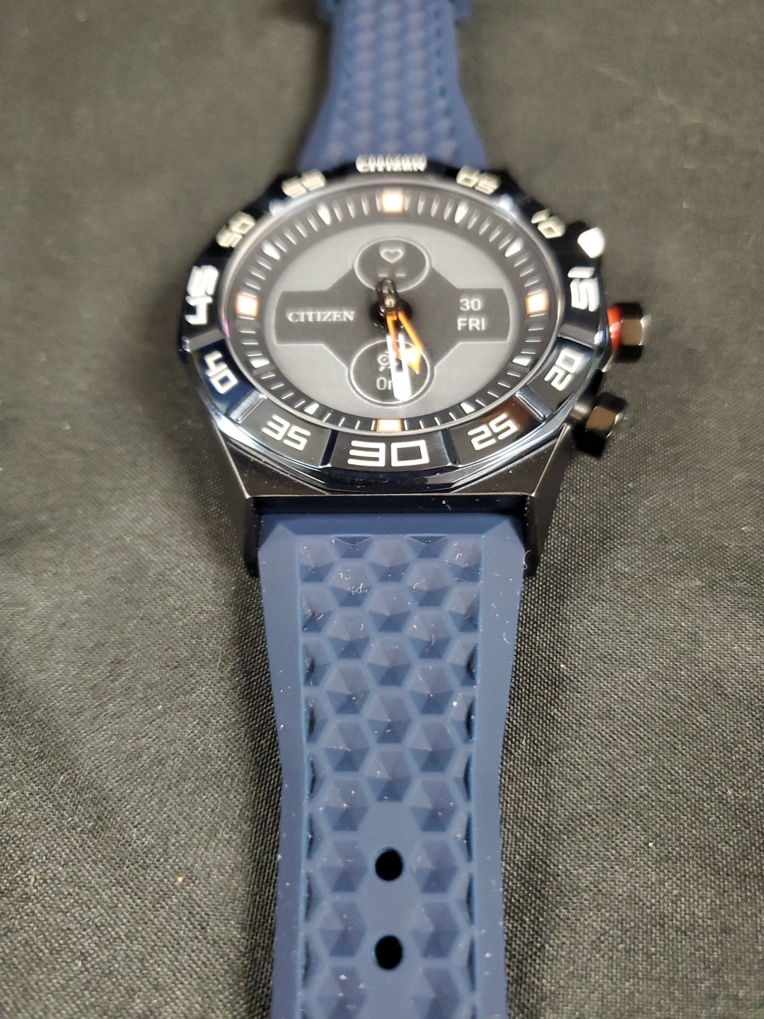Citizen CZ Smart Gen 1 Hybrid Model YF20MV-01 Black/Blue 100% Working EXCELLENT