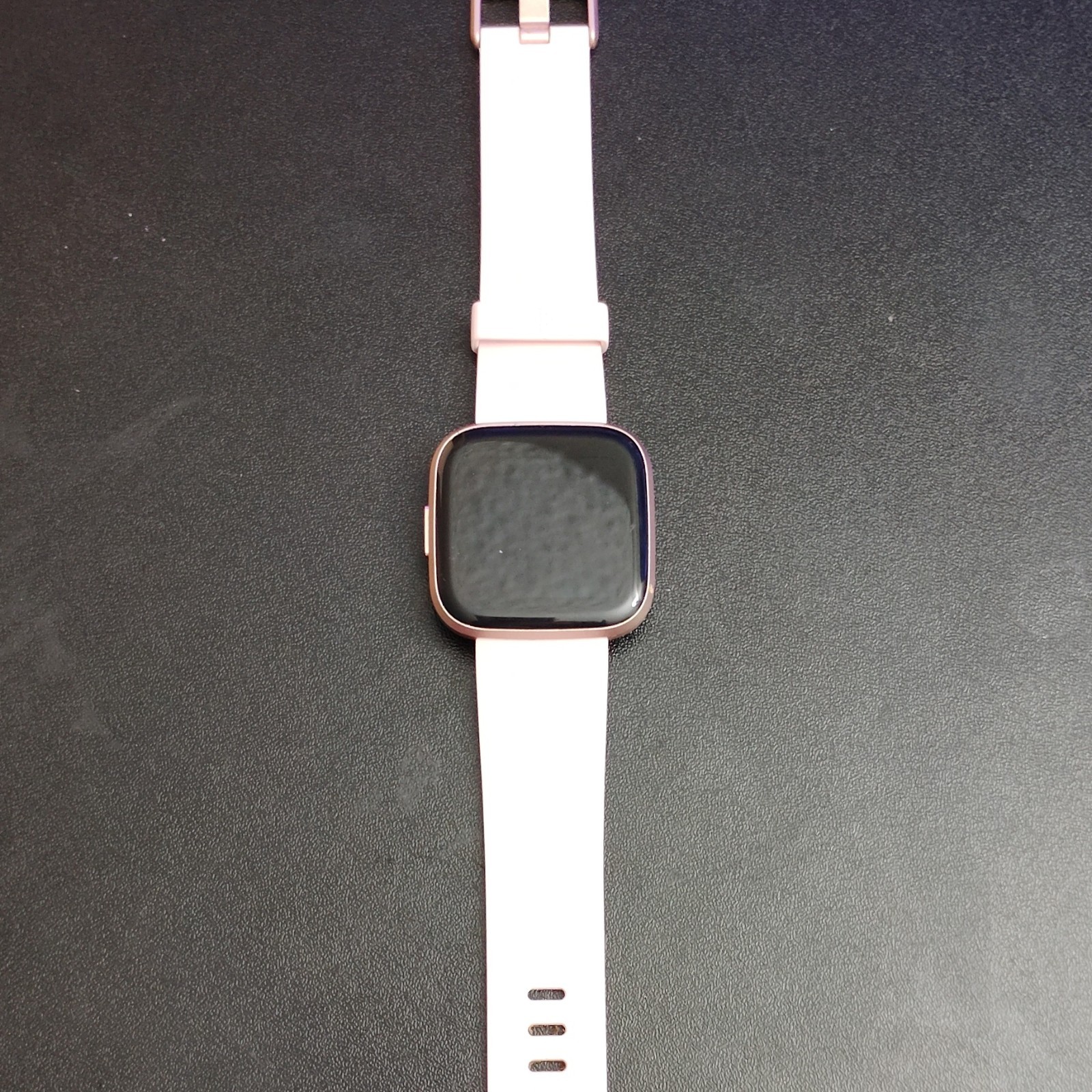 Fitbit Versa 2 40mm Pink Aluminum Case Silicone Band HR Monitor 4GB