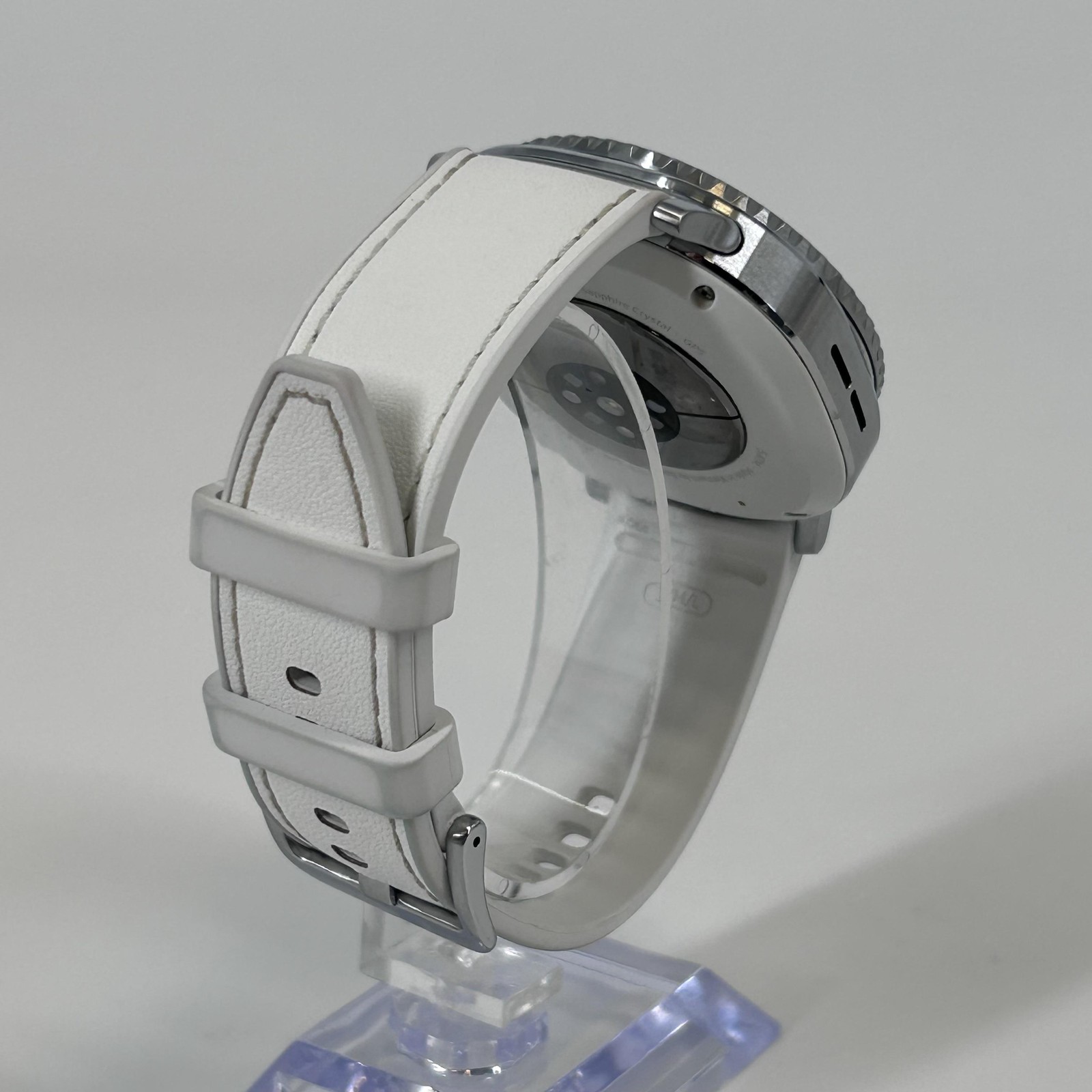 Samsung Galaxy Watch8 Classic 46mm White Stainless Steel (GPS) w/ Band-Excellent