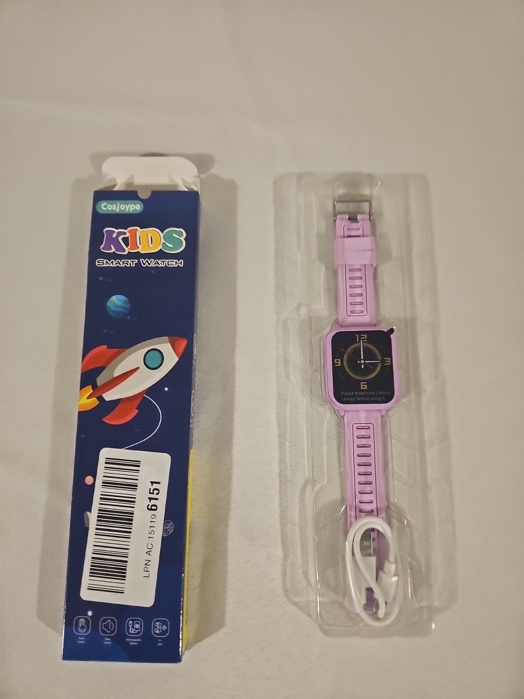 Cosjoype Smart Watch Kids Game With Puzzle Games HD Touch Screen Camera & Video