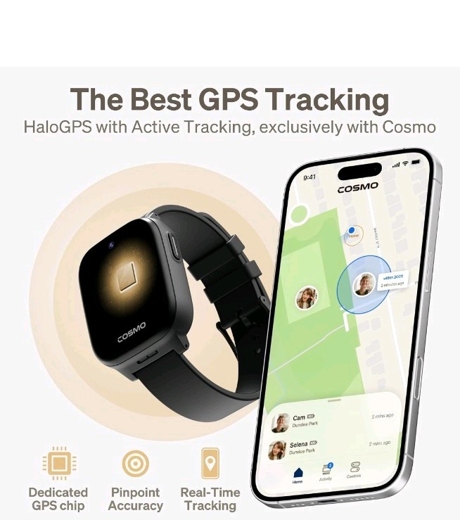 JrTrack 5 SE Kids Smart Watch by Cosmo
