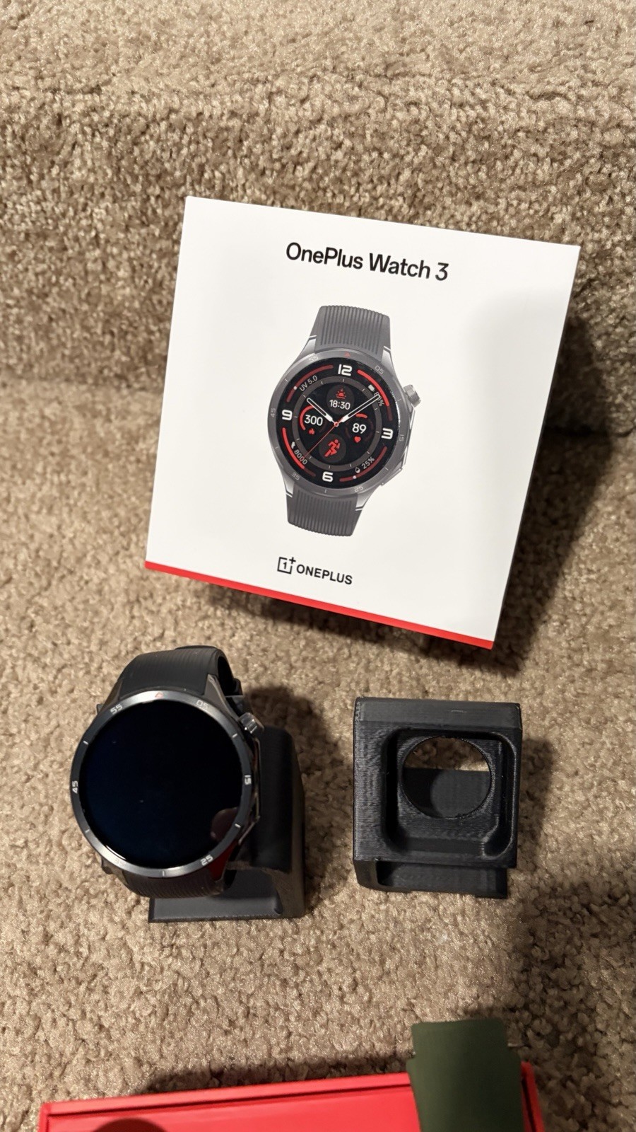 OnePlus Watch 3 Global Version OPWWE251 46.6mm and Included Oneplus buds pro 3