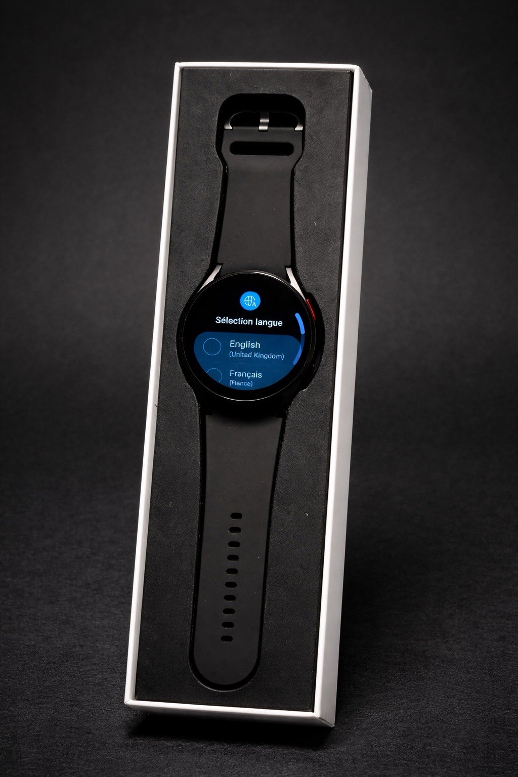 Samsung Galaxy Watch4 SM-R860 40mm Aluminum Case with Sport Band – Black…