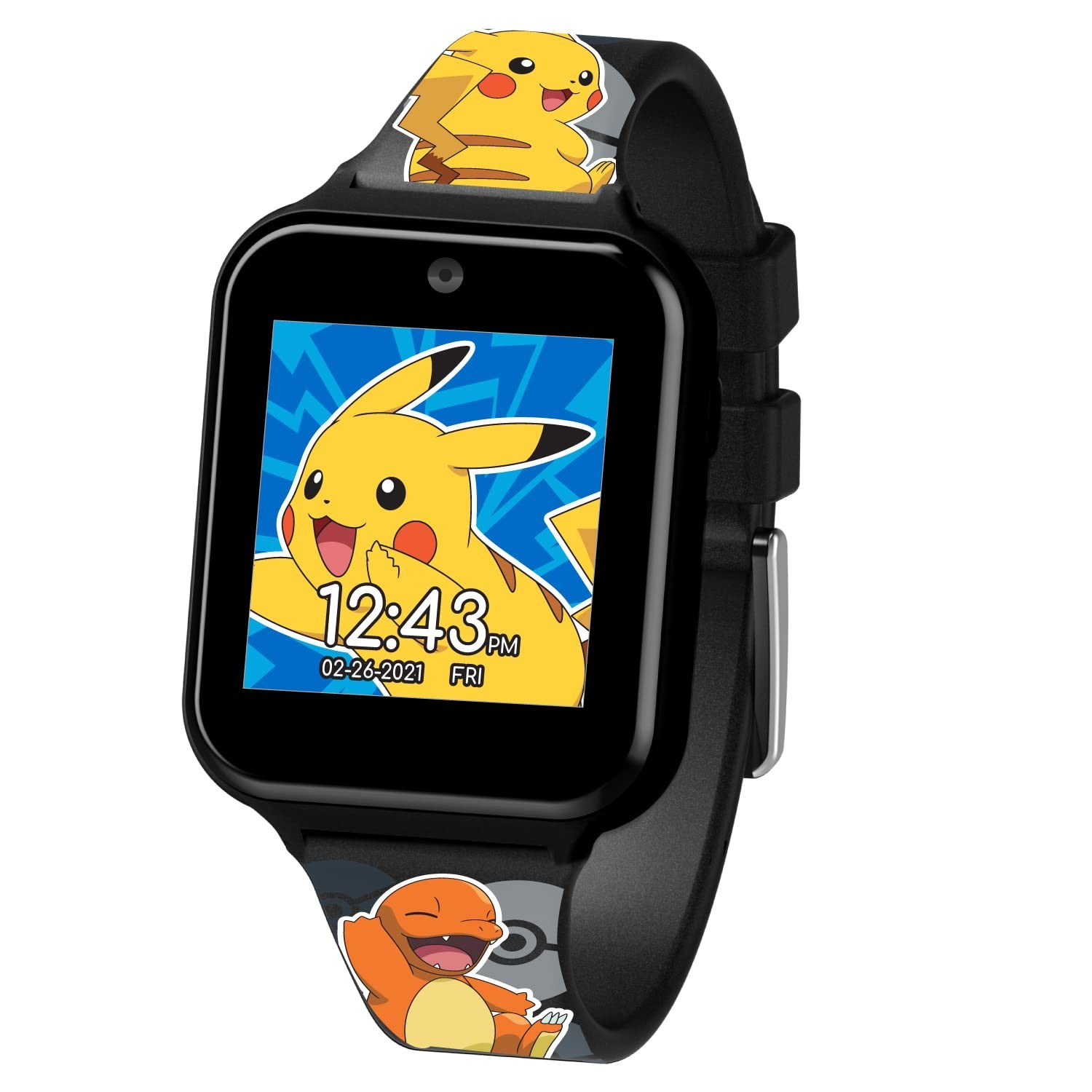 Interactive Kids Smartwatch with Touchscreen, Camera, Alarm, Stopwatch & 10 Face