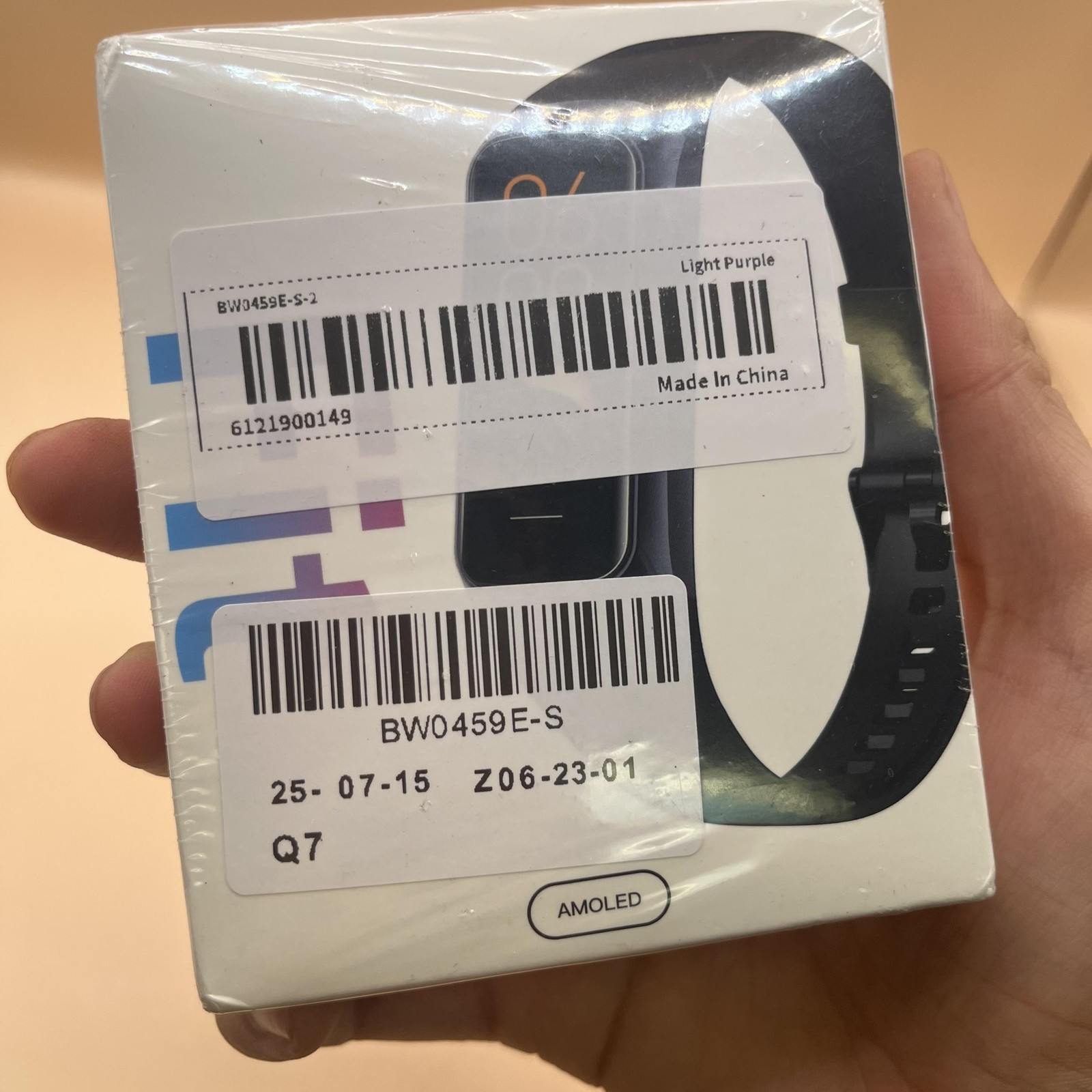 LIGE Smart Watch Smart Band BW0459 AMOLED Fitness Tracker Purple Sealed iOS