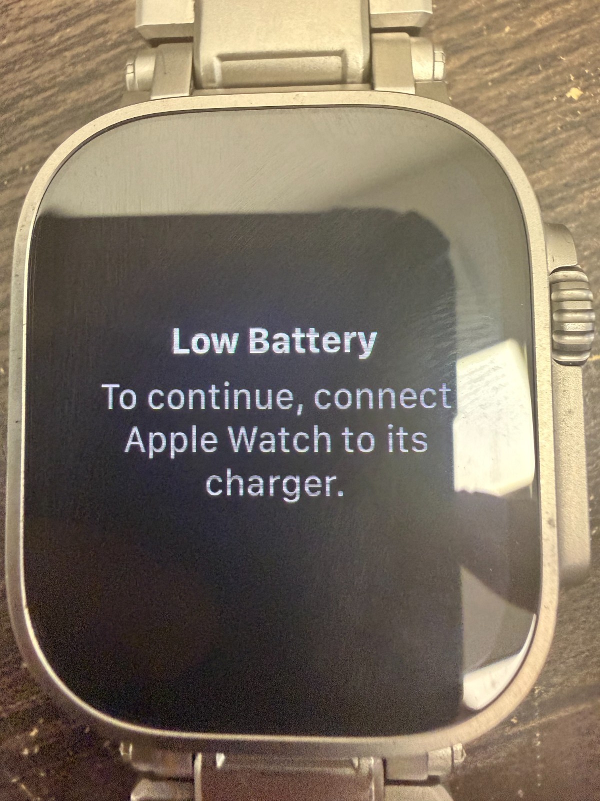 Unlocked Apple Watch Ultra 49MM Natural Titanium A2622