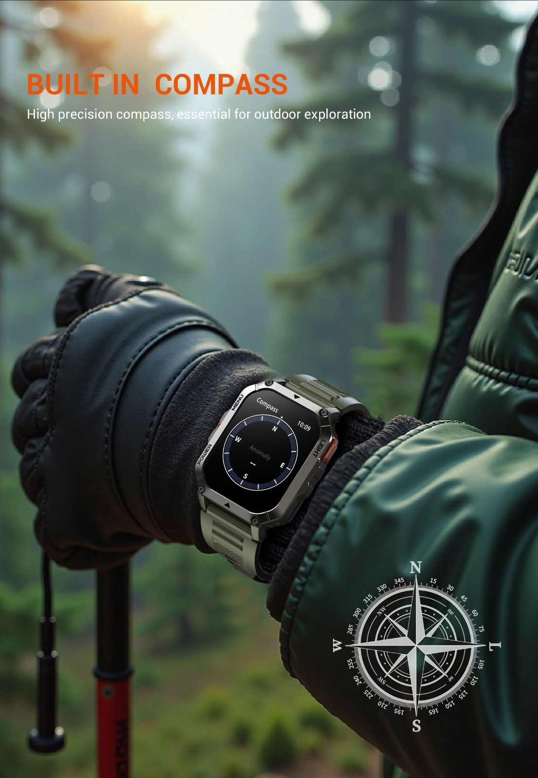 Military Smart Watch for Men(Answer/Dial Calls),100 Sports Modes,5ATM Waterproof