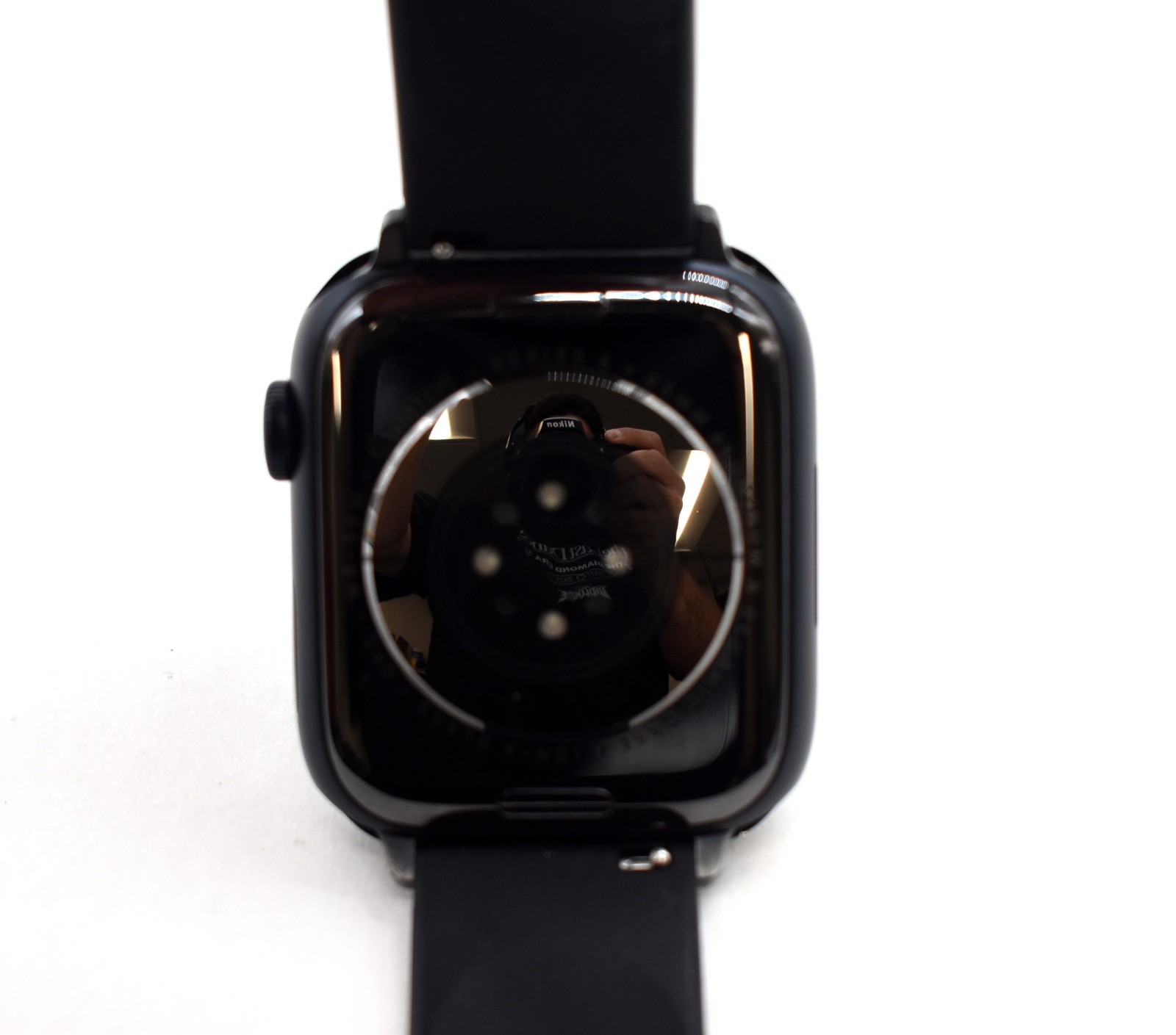 Apple Watch Series 8 A2771 MNUL3LL/A GPS Only Midnight Case With Black Band 45mm