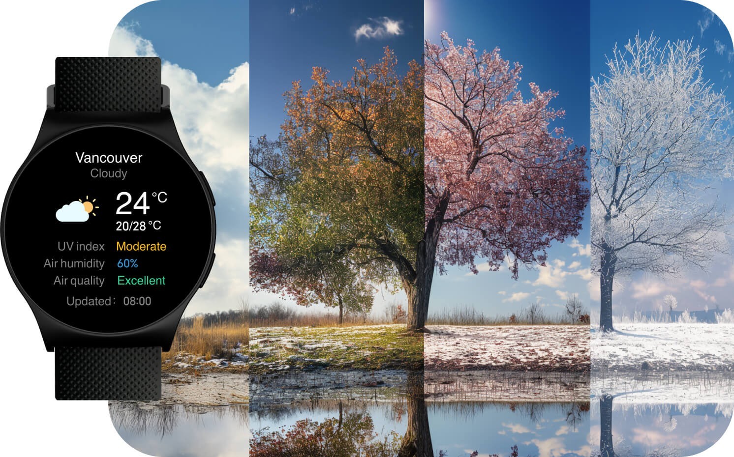 Brand New Motorola Moto Watch 120 AMOLED 300mAh IP68 AI Assistant