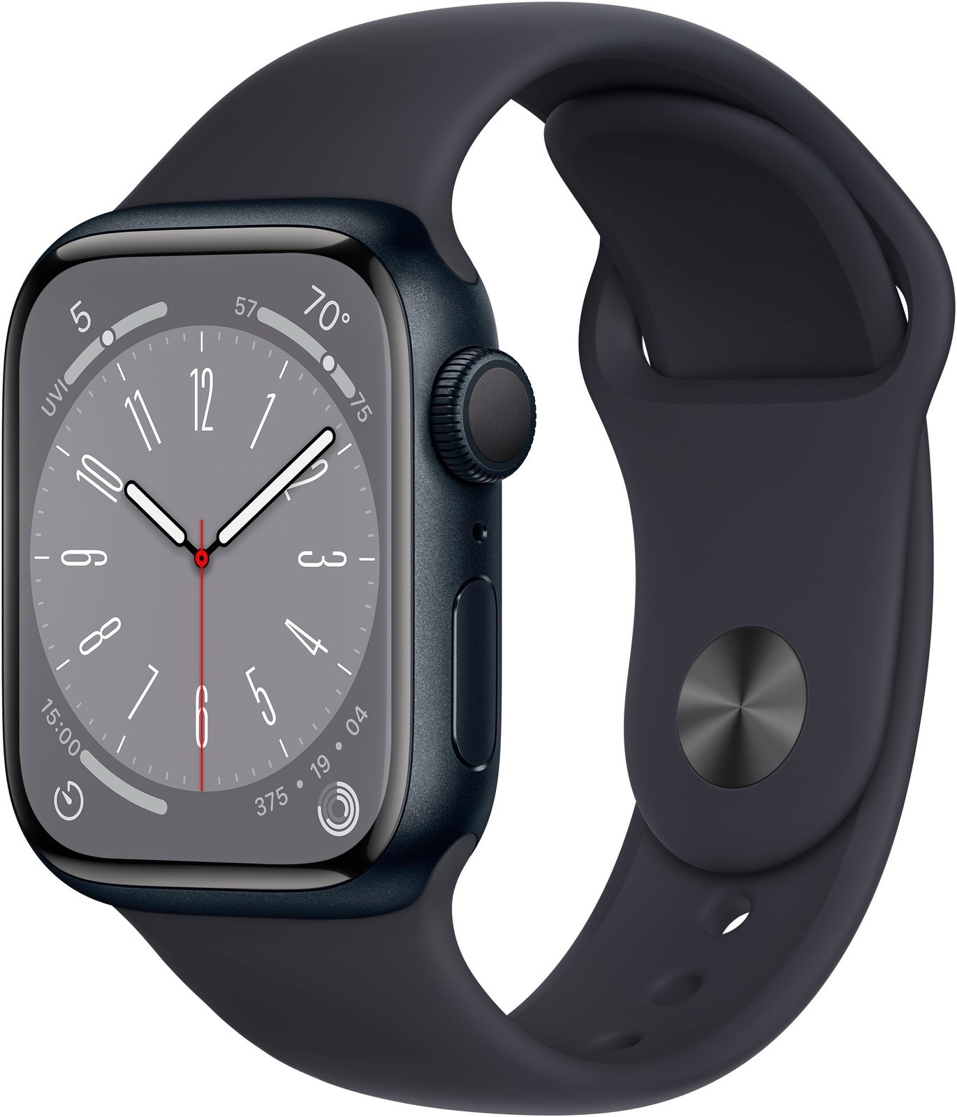 NEW Apple Watch Gen 8 Series 8 S/M 41mm Midnight Aluminum – Midnight Sport Band