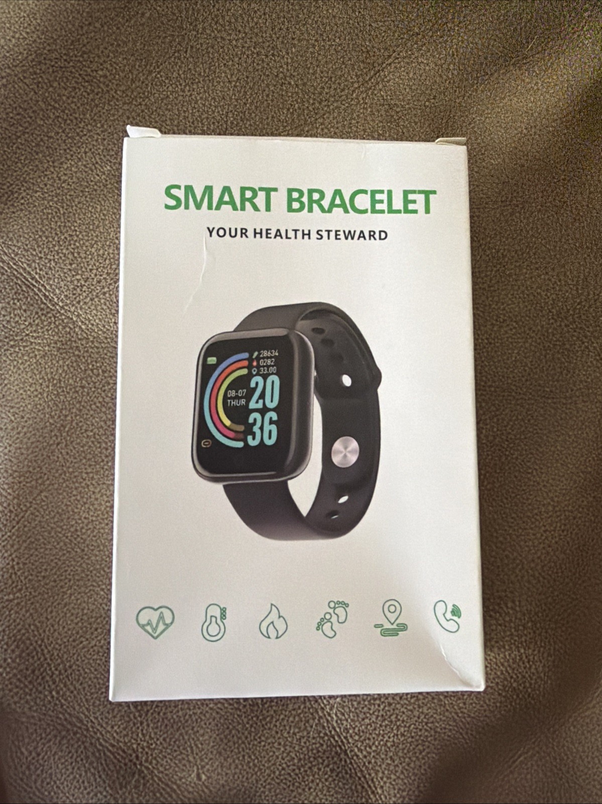 RoHS Brand Smart Watch- Black – (Smart Bracelet) New in Retail Box