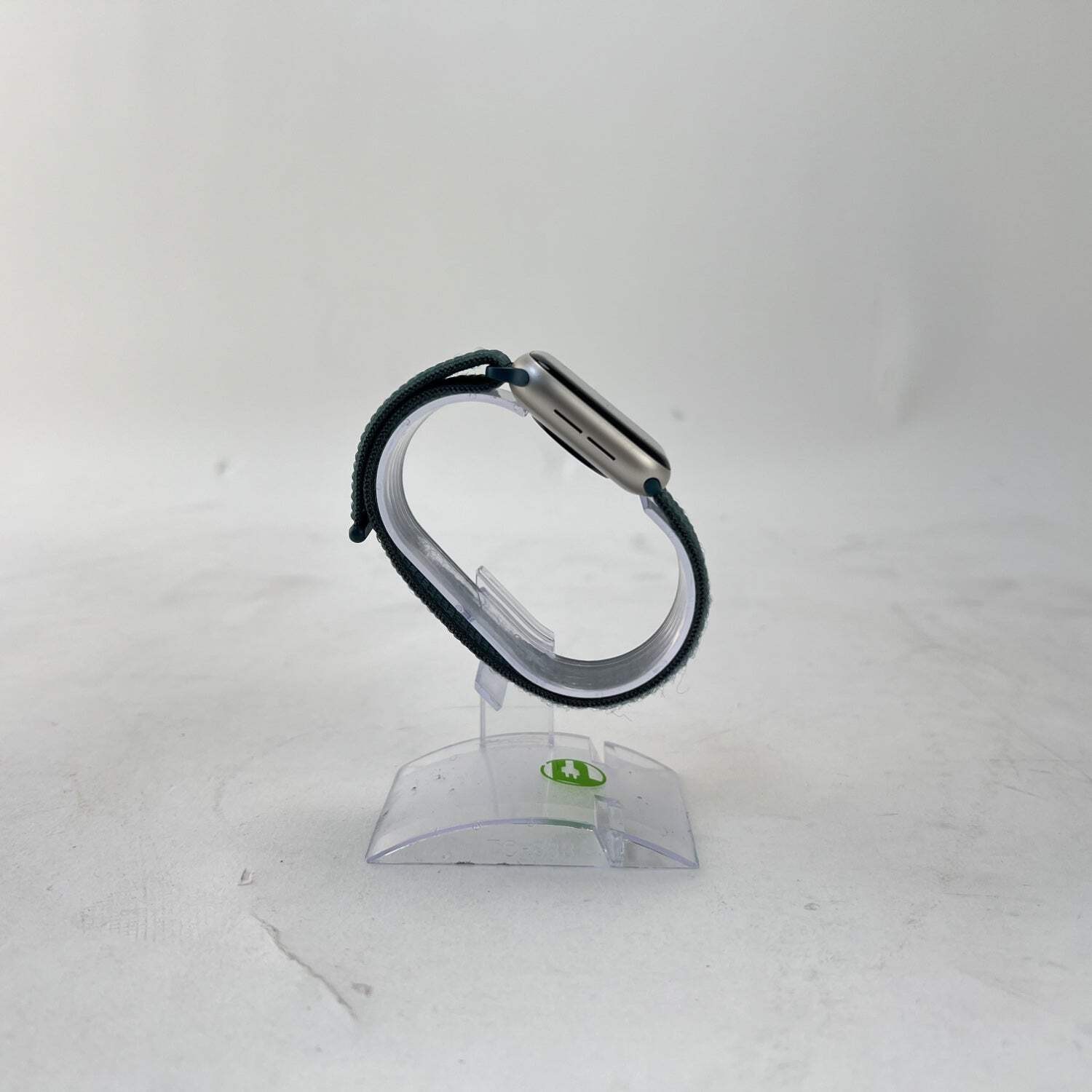 GPS Only Apple Watch SE 2nd Gen 40MM Starlight Aluminum Anchor Blue Sport Band M