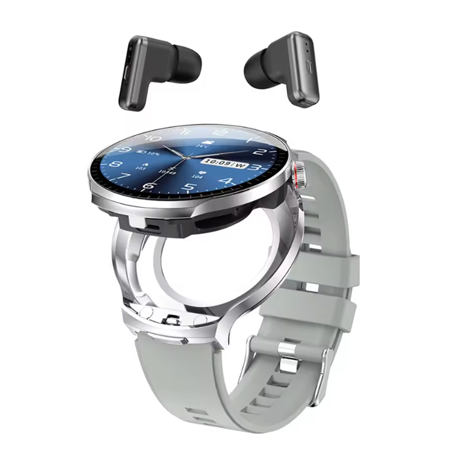 2 In 1 TWS Headset Smart Watch Men Women Sport Fitness Watches Music Smartwatch