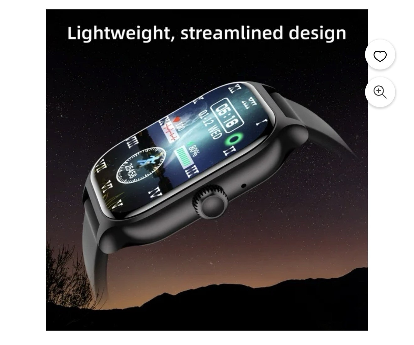 Smart Watch Multiple Motion Modes Remote Control Photography Full Screen Fitness