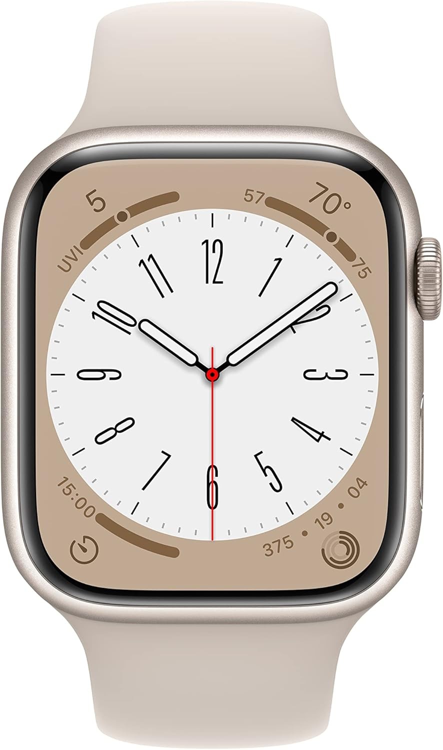 Apple Watch Series 8 Aluminum 41mm (GPS Only, No Cellular) Starlight (Very Good)