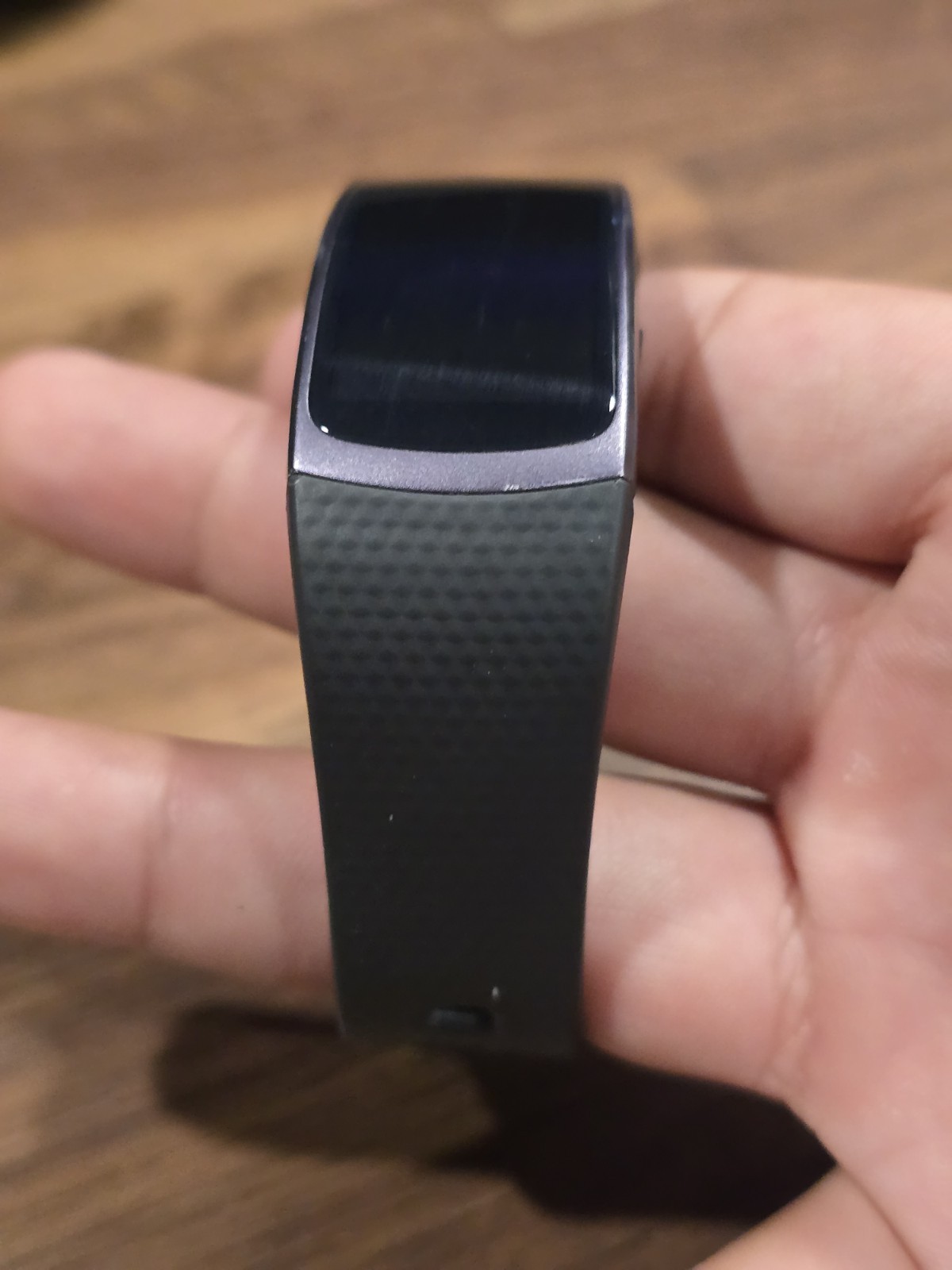 Samsung Gear Fit2 SM-R360 Black Smart Fitness Tracker Watch Tested Works