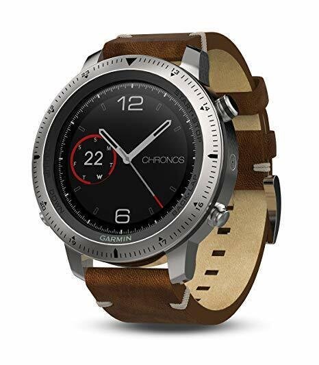 Garmin Fenix Chronos w/ Leather Band | 010-01957-00 | AUTHORIZED GARMIN DEALER