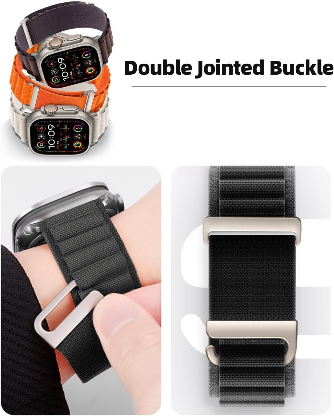 Alpine Loop Strap Compatible with Apple Watch Ultra 49mm 44mm 42mm